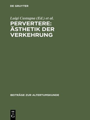 cover image of Pervertere